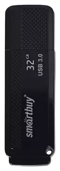 Флеш-память Smartbuy 32gb Dock Black 3.0(Sb32gbdk-k3)