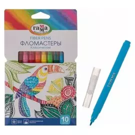 Фломастеры 10 цветов Классические