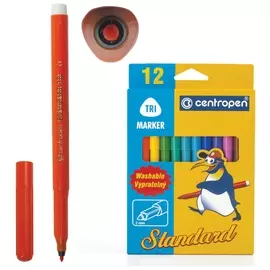 Фломастеры 12 цветов "Standart"