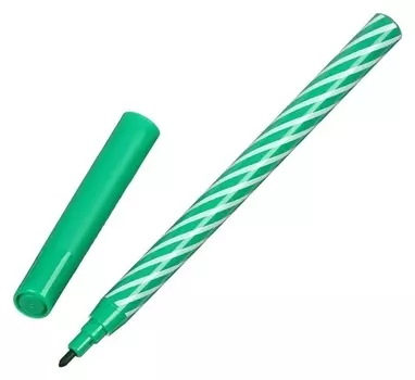 Фломастеры 12 цветов, Supertwist, смываемые