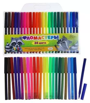 Фломастеры 24 цвета