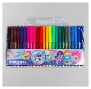 Фломастеры 24 цвета, My Little Pony