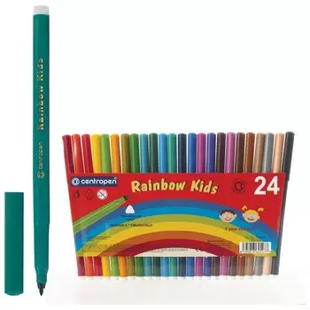 Фломастеры 24 цвета Rainbow Kids