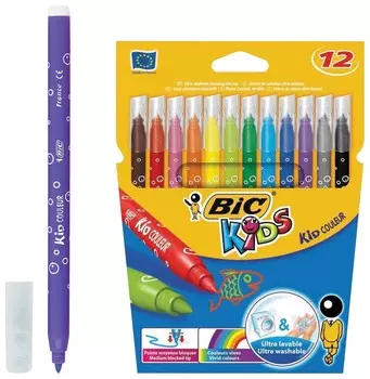 Фломастеры Kid Couleur 12 цветов