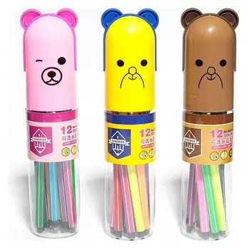 Фломастеры Мишка, 12 цветов