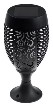 Фонарь садовый на солнечной батарее Uniel "Факел маленький", «Эффект пламени», Ip44, 490 мм