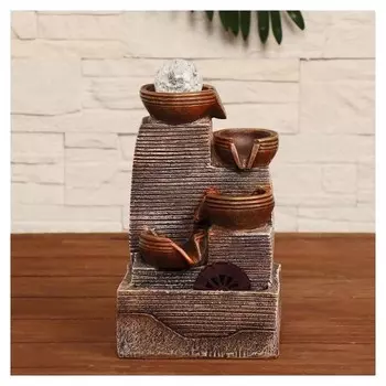 Фонтан "Карна" 16х13,5х29 см (С подсветкой)