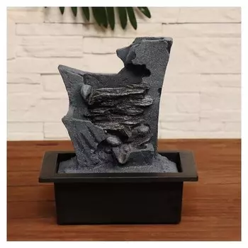 Фонтан "Тэос" каменный ручей, 23х17,5х26 см