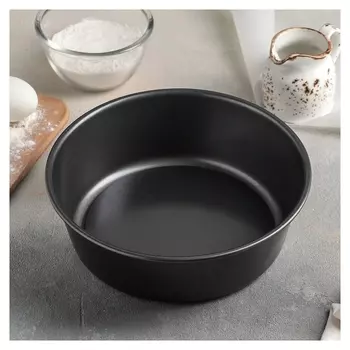 Форма для выпечки доляна « круг. жаклин», 23×7 см, со съёмным дном, антипригарное покрытие