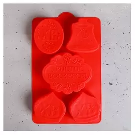 Форма для выпечки «Христос Воскресе», 27 × 16.7 см