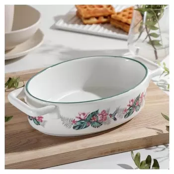 Форма для выпечки овальная доляна «Тропики», 27,5×15 см