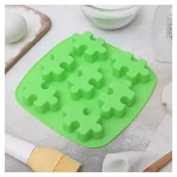 Форма для выпечки «Пазлы», 17,6×18 см, 7 ячеек