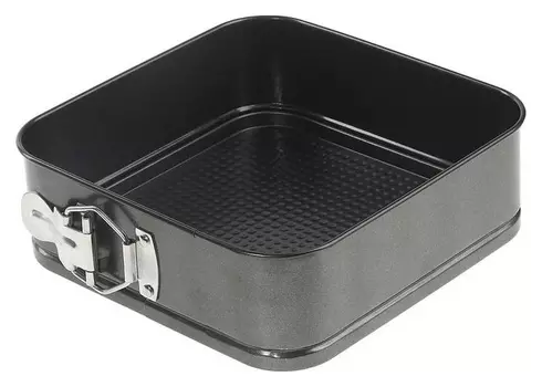 Форма для выпечки разъемная 24 см "Элин. квадрат", антипригарное покрытие