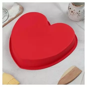 Форма для выпечки «Сердце», 24×23×4 см