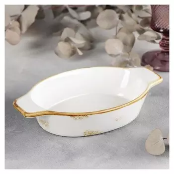 Форма для запекания овальная доляна «Плутон», 22×13×4,5 см