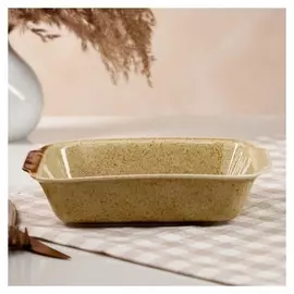 Форма для запекания "Прямоугольная", коричневый плюс, 720 мл