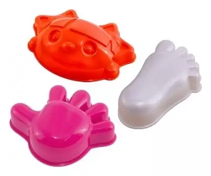 Формочки "Девочка, ручка, ножка"