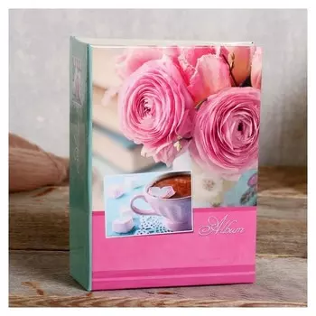 Фотоальбом "Цветы" 10x15 см., 100 фото