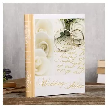 Фотоальбом Fotografia магнитный, 20 листов, 23х28 см, "Свадебный"