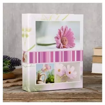 Фотоальбом Fotografia на 200 фото, 10x15 см., "Цветы"