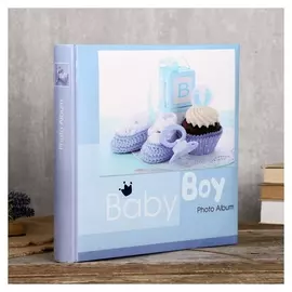 Фотоальбом Fotografia традиционный Baby Boy, 30 листов, 30х30 см для мальчиков