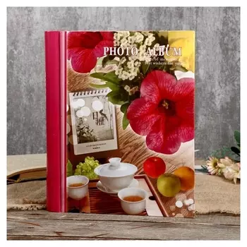 Фотоальбом магнитный на 20 листов "Ароматный чай"