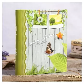 Фотоальбом магнитный на 20 листов "Цветы"