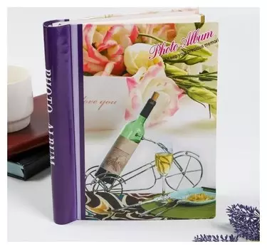 Фотоальбом магнитный на 20 листов "Декор"