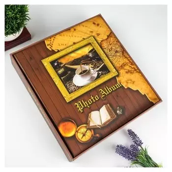 Фотоальбом магнитный на 40 листов в коробке "Карты"