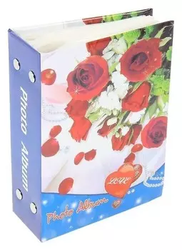 Фотоальбом на 100 фото 10х15 см "Цветы"