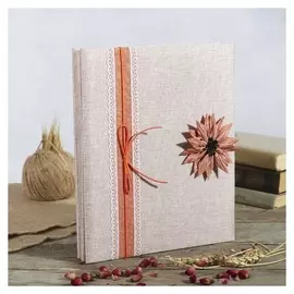 Фотоальбом на 100 фото 13х18 см "Прованс. сесилия" текстиль 32,5х27,5х4 см