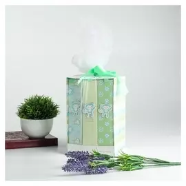 Фотоальбом на 120 фото 10х15 см "Детский" набор 3 шт по 40 ф в коробке 19,5х13х12,5 см 475356