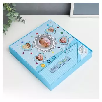 Фотоальбом на 120 фото 10х15 см "Малышовый" 25,5х23,5х4,5 см