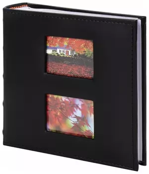 Фотоальбом на 200 фото черный