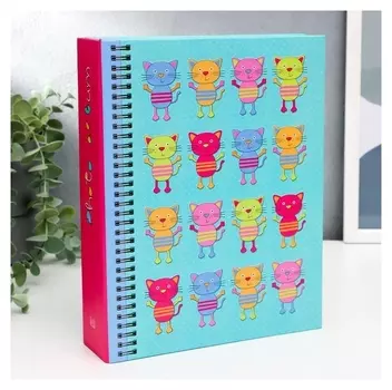 Фотоальбом на 200 фото "Коты"