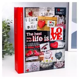 Фотоальбом на 200 фото "Love"