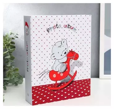 Фотоальбом на 200 фото "Мишка"