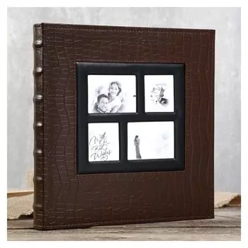 Фотоальбом на 500 фотографий 10х15 см Цвет коричневый