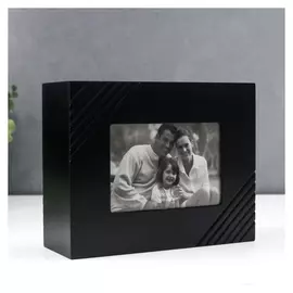 Фотоархив дерево на 48 фото 10х15 см "Линии жизни" чёрный 20,2х7,1х16 см