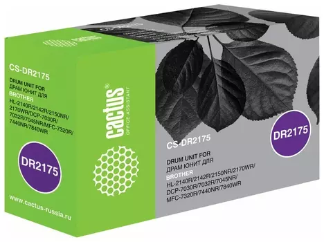 Фотобарабан Cactus (Cs-dr2175) для Brother DCP 7030/ 7032 /7032r, ресурс 12000 страниц
