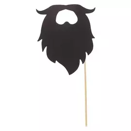 Фотобутафория на палочке «Борода»