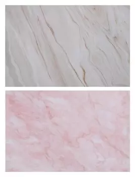 Фотофон двусторонний бумага 300 гр "Розовый и бежевый мрамор" 57х87 см