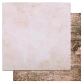 Фотофон двусторонний "Доски - кремовая штукатурка" 45 х 45 см, переплётный картон, 980 г/м