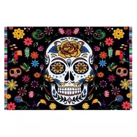 Фотофон винил "Череп. мексика" 100х150 см