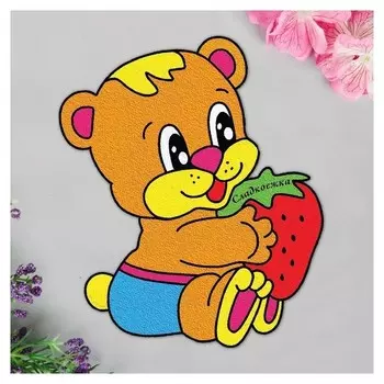 Фреска "Сладкоежка" 10 цветов песка