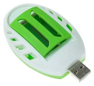 Фумигатор Luazon Lri-10, работает от Usb, бело-зеленый