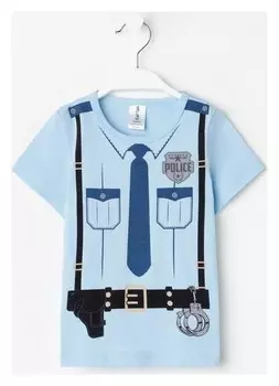 Футболка детская Kaftan "Police" рост 122-128