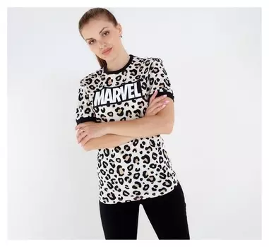 Футболка «Marvel» мстители, цвет бежевый