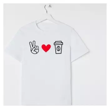 Футболка женская Kaftan "Love Coffee" р. 48-50