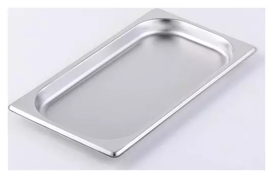 Гастроемкость 1/3, 20 мм, 32,7×17,6×2 см, толщина 0,8 мм